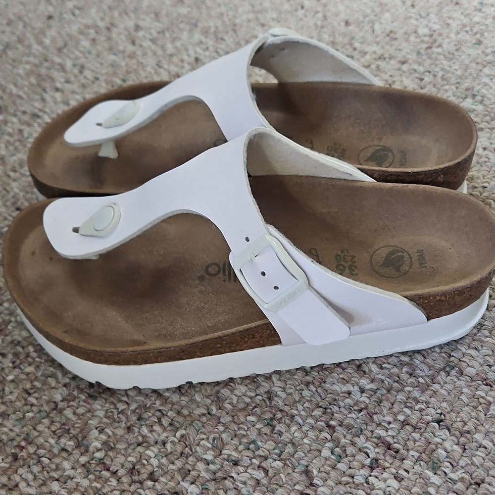 Papilio By Birkenstock White Sandals - Picture 3 of 3
